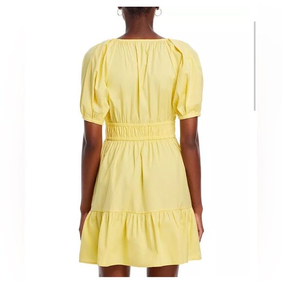 VINEYARD VINES POPLIN V NECK MINI DRESS Size Small - Picture 4 of 4